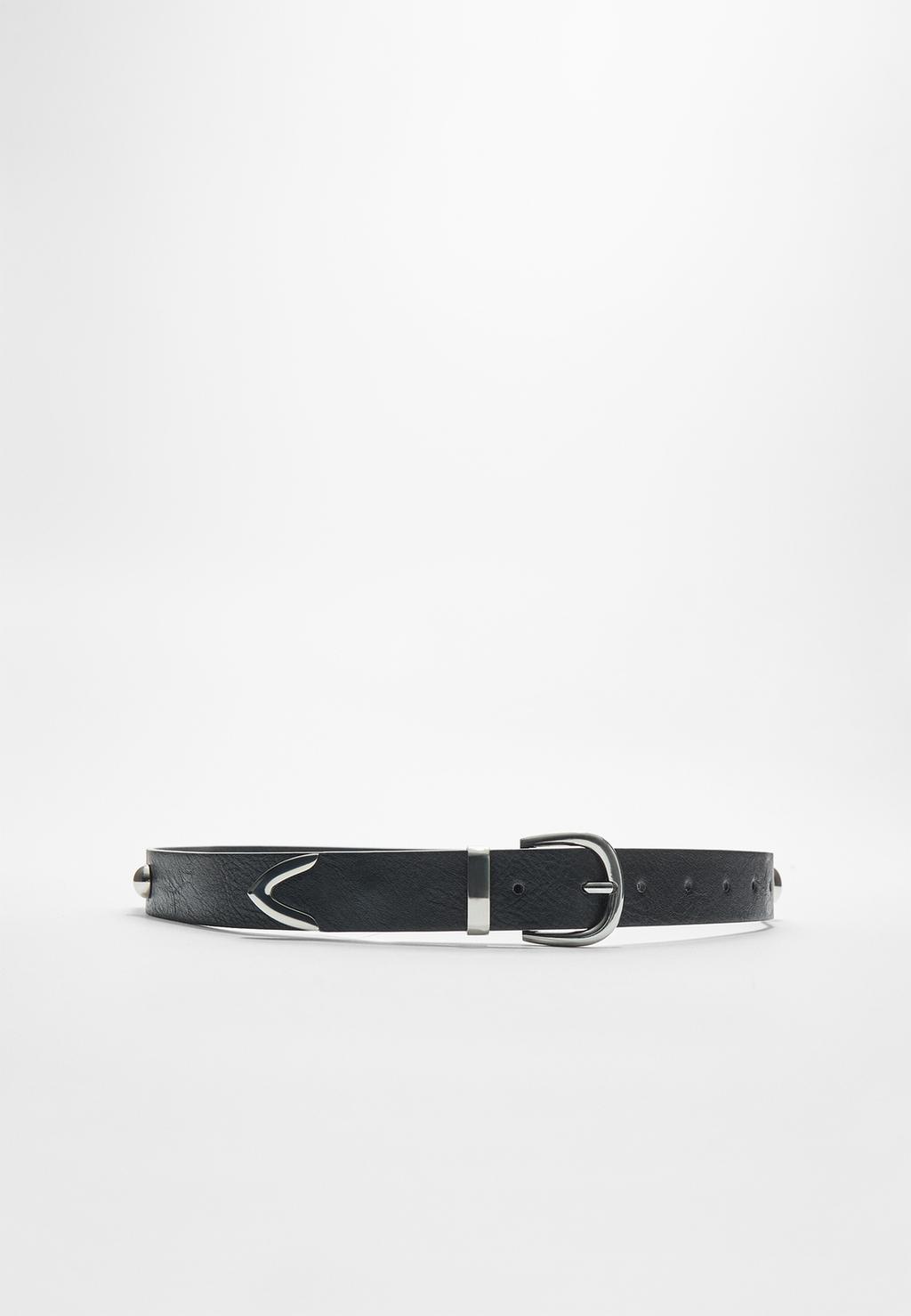 Belt with studs