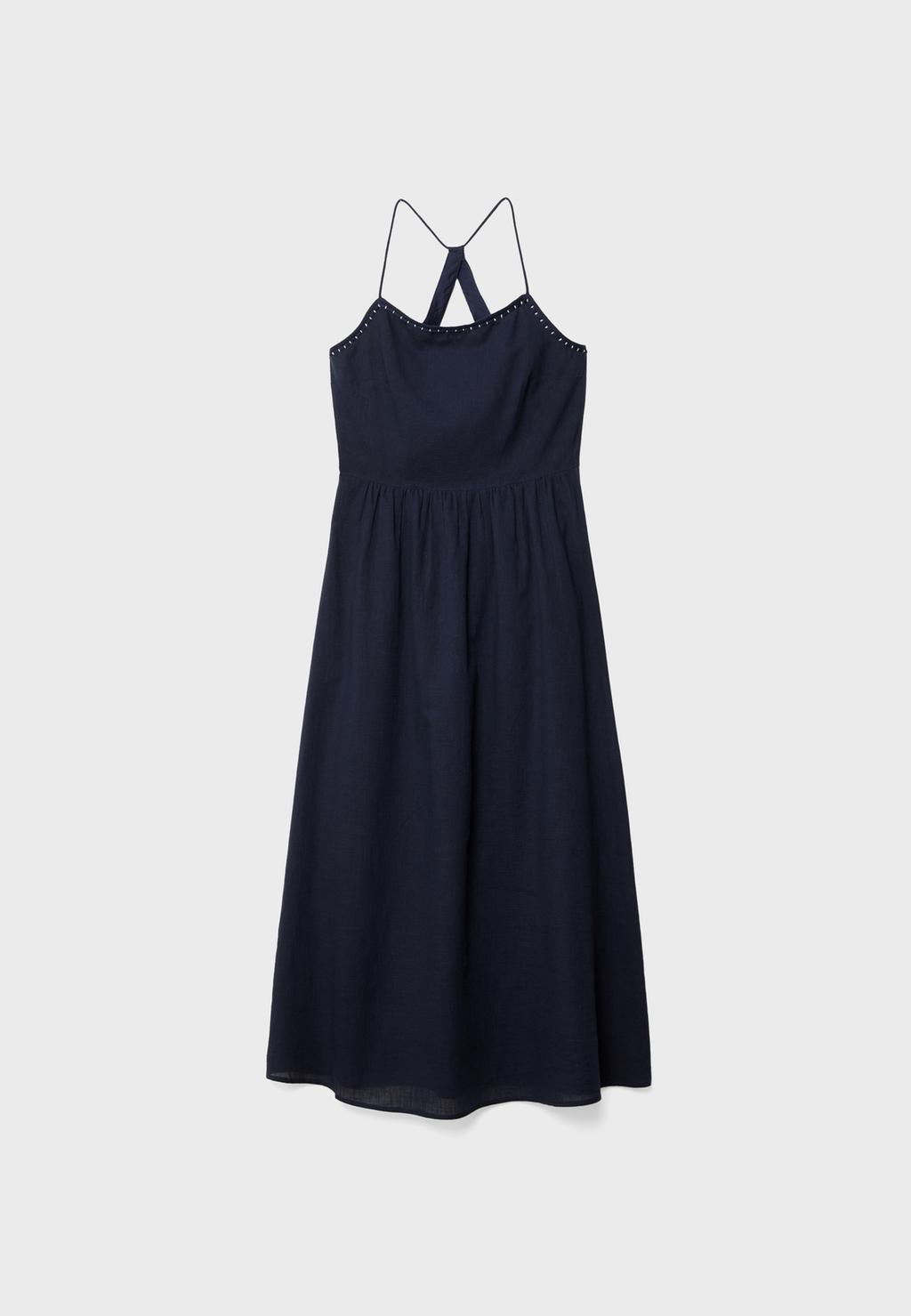 Open back midi dress