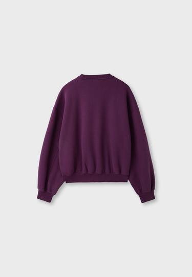 Basic sweatshirt — Dark purple 8