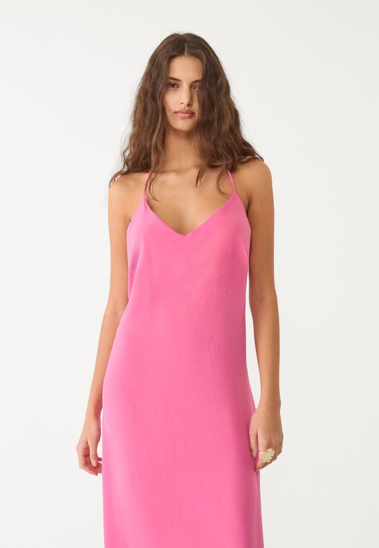 vestido largo espalda descubierta