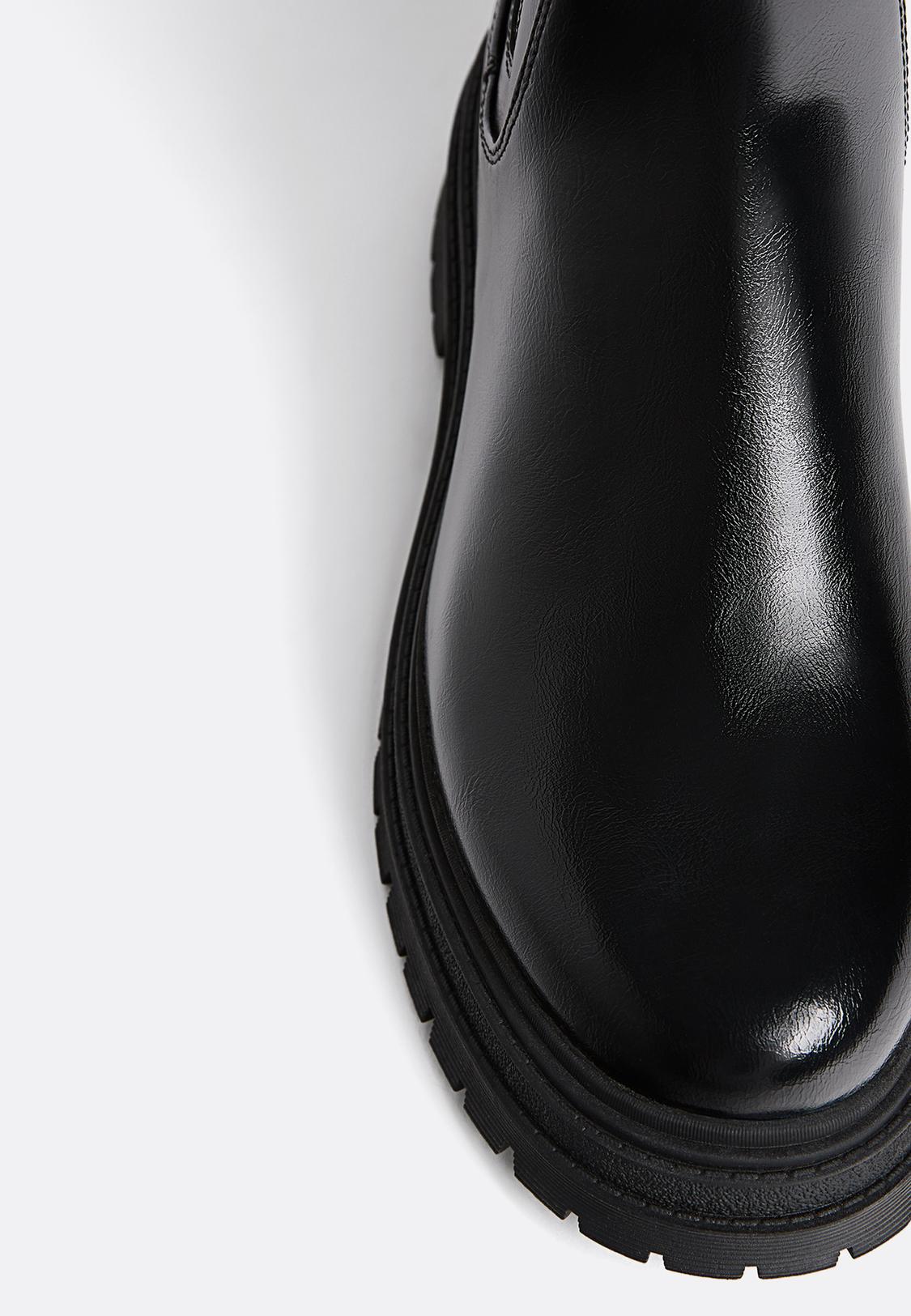 Flache Chelsea-Stiefel