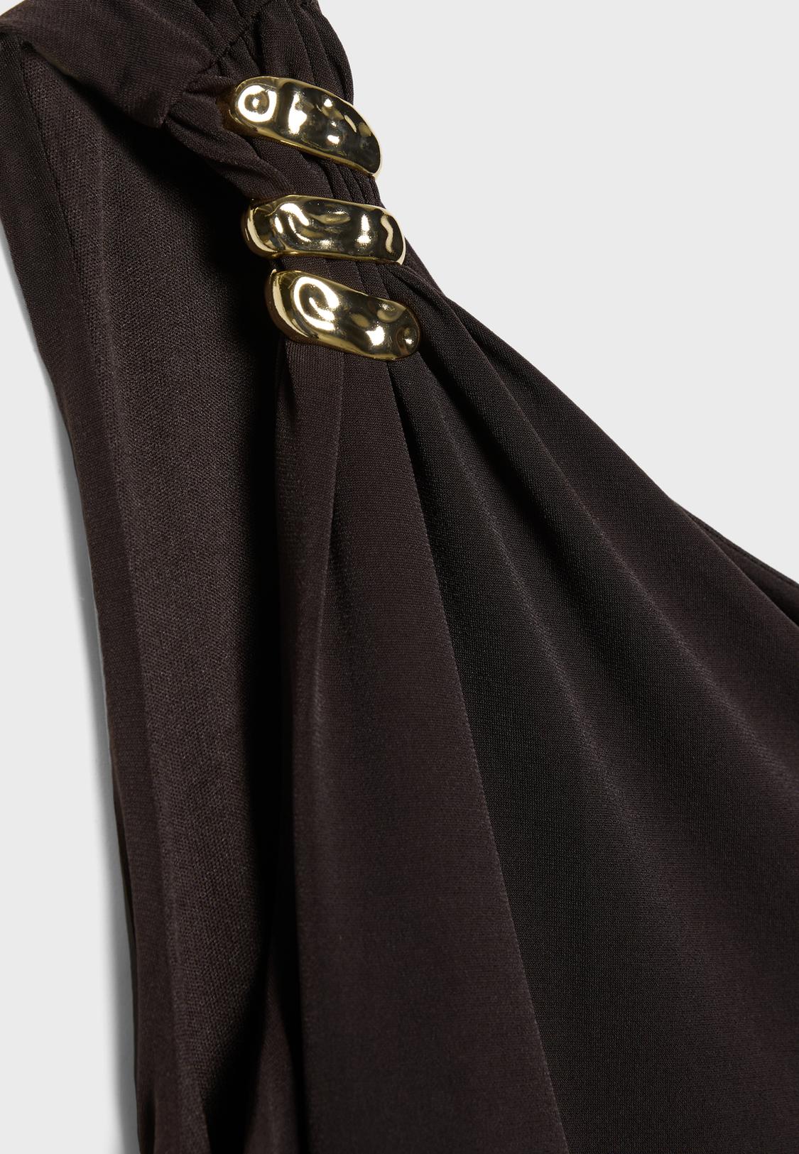 slim fit dress slacks Mes Demoiselles | Gita Dress - Yellow main image 0