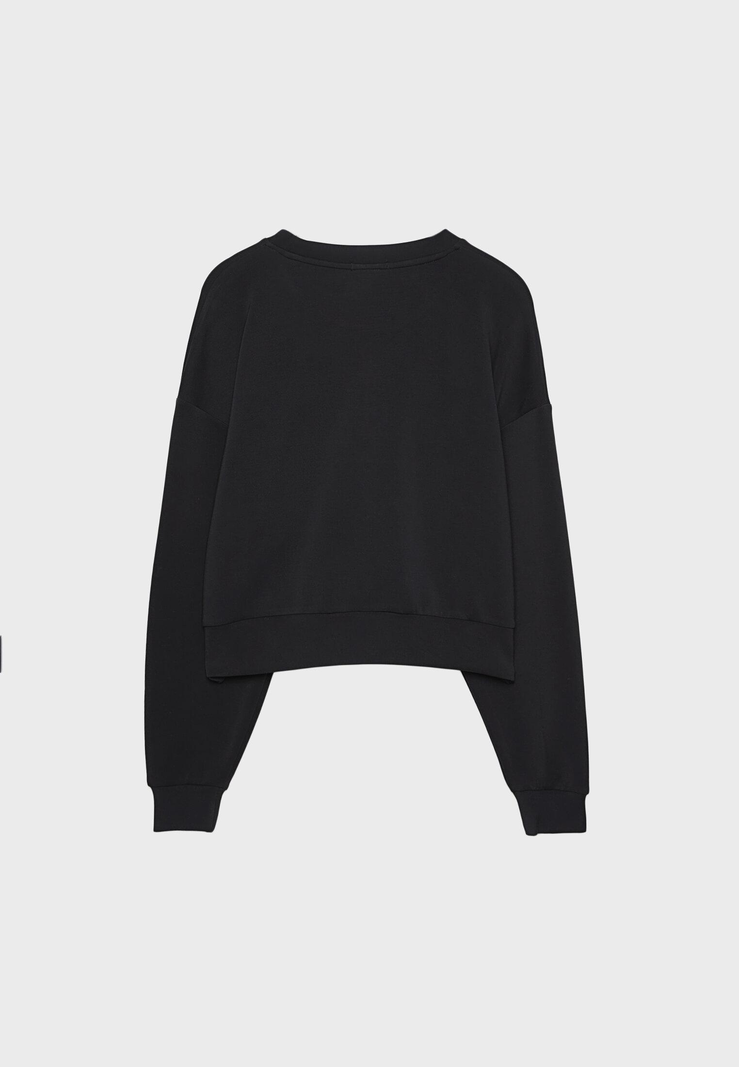 売れ筋商品|||プロスタンダード カットソー トップス レディース Women's Black Houston Astros Cultivated Pearl Cropped Pullover Sweatshirt Black Women's Houston Astros Pro Standard Black Pearl Cropped