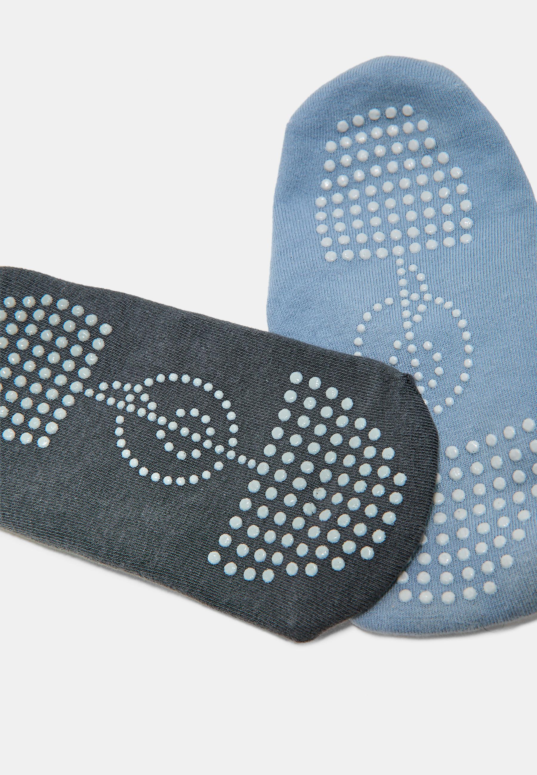 Non-slip sport socks — Blue