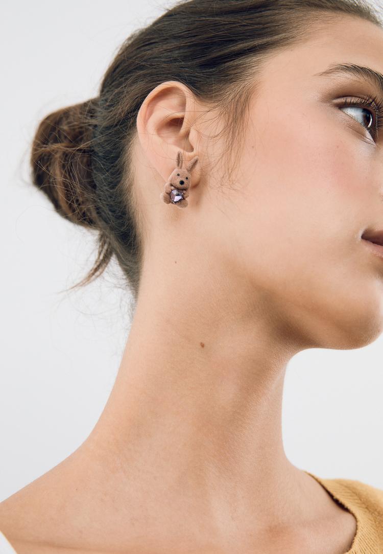 bunny earrings