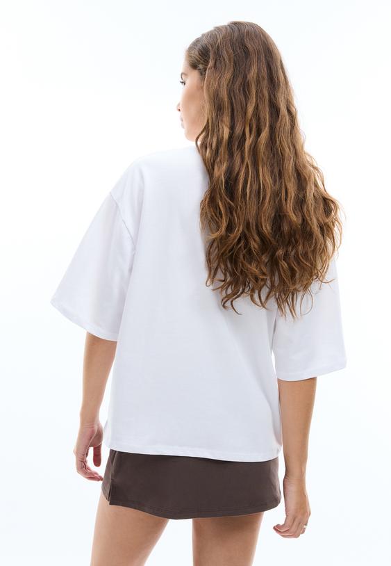 tshirt imprime a manches courtes