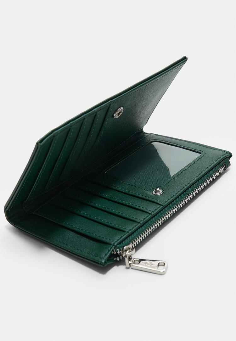 basic zip up purse