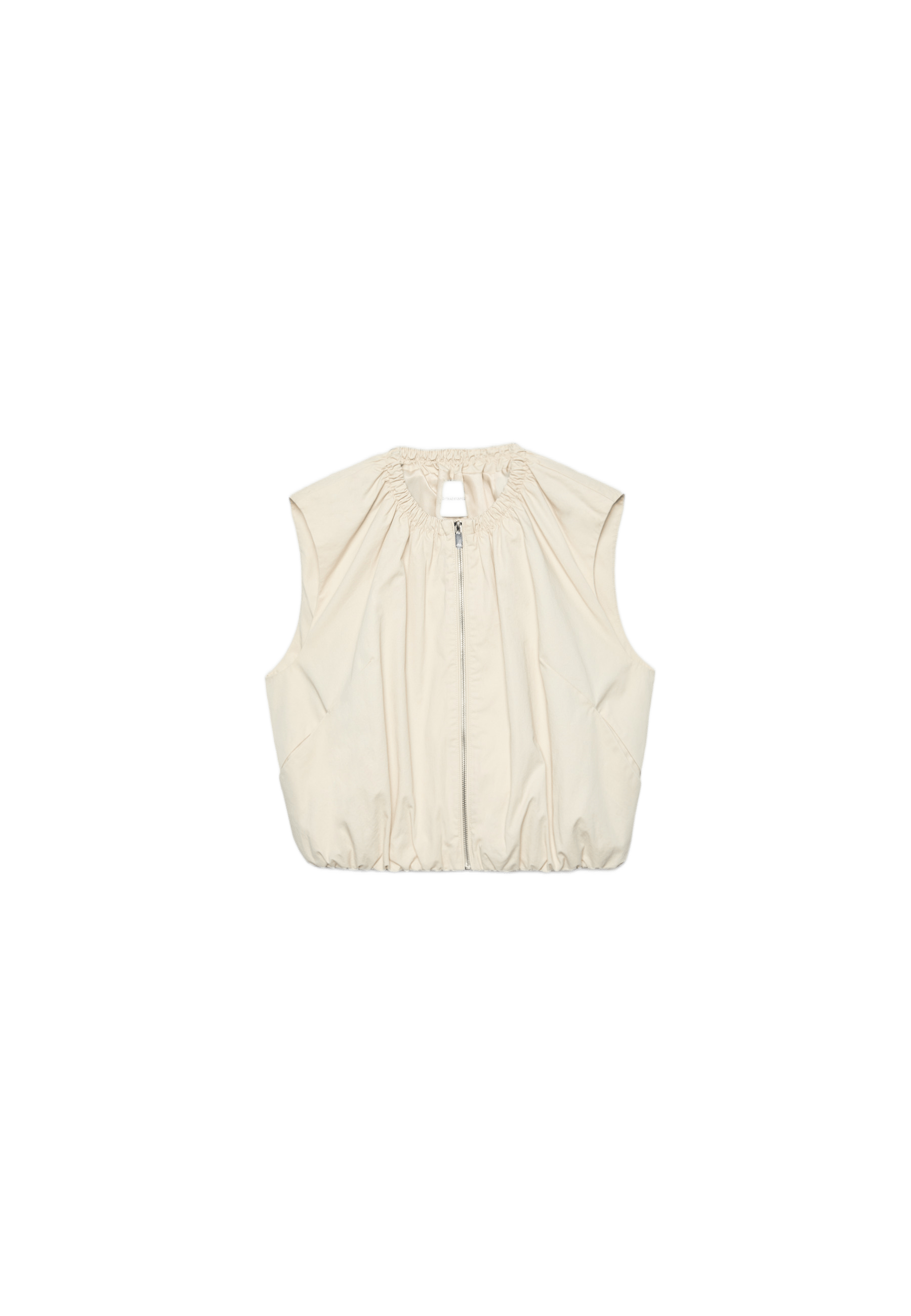 Balloon waistcoat — Stone
