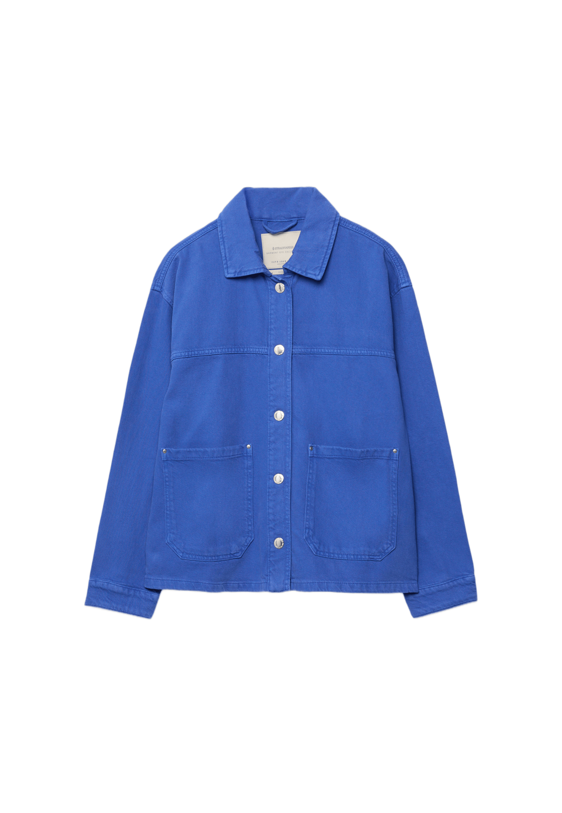 Patch pocket jacket — Electric blue