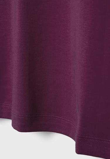 B01 Heavy weight regular fit basic T-shirt — Purple 9