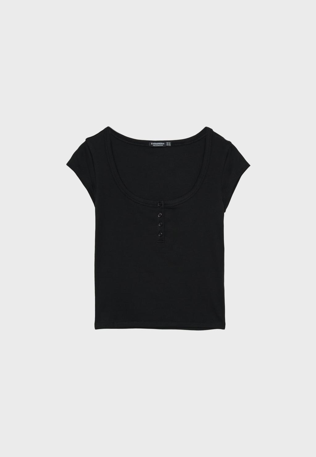 Camiseta panadera botones
