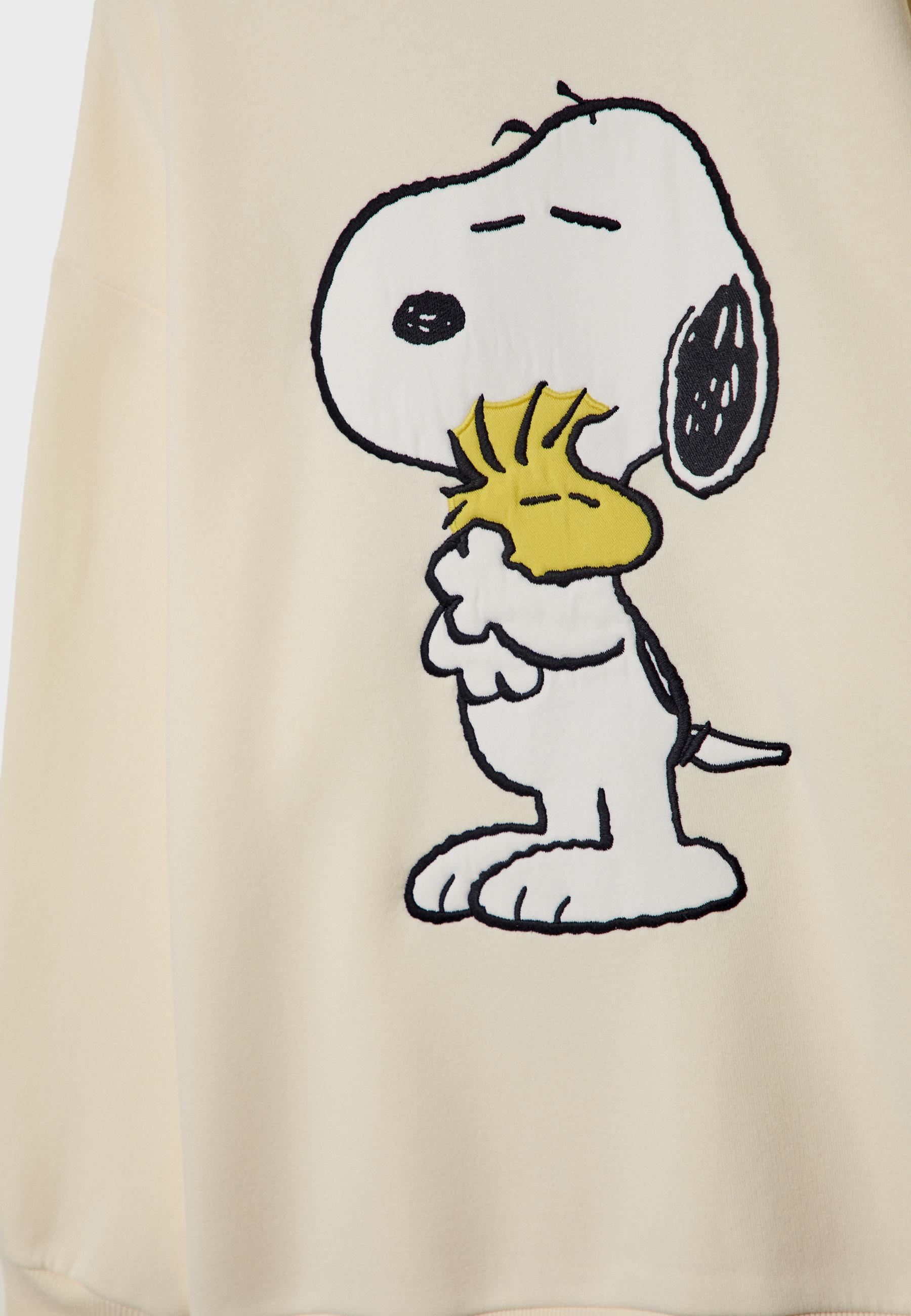 Embroidered Peanuts sweatshirt - Women's fashion