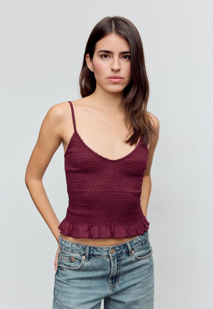 top de alcas com elasticos