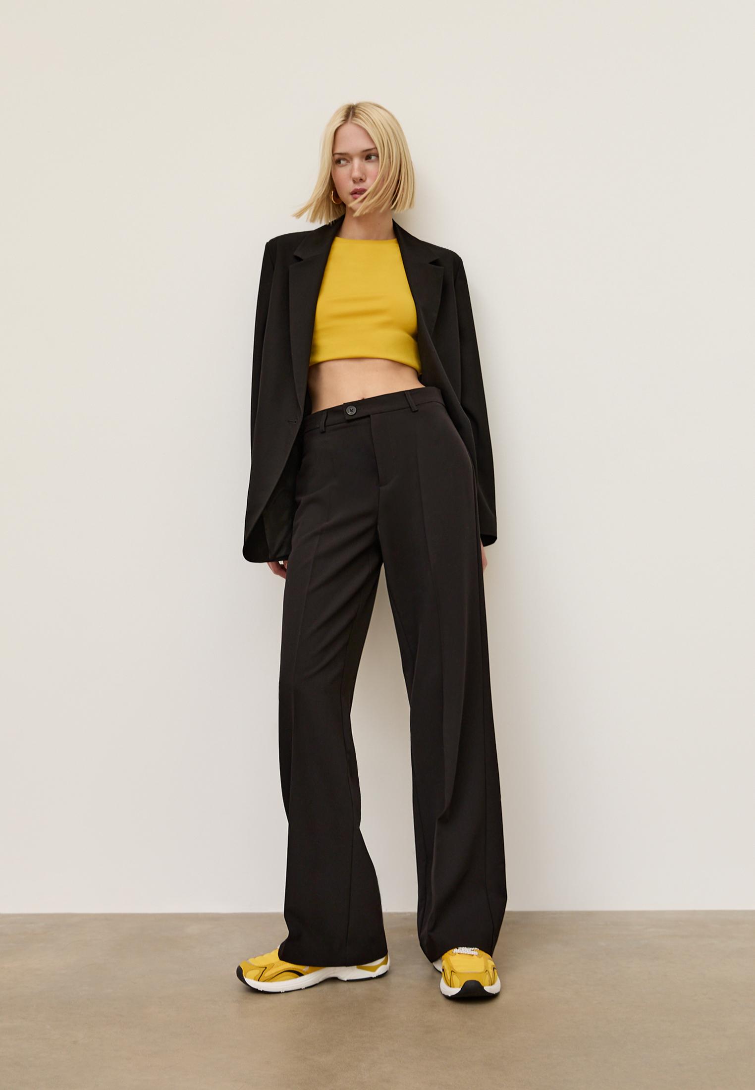 Regular fit blazer — Black