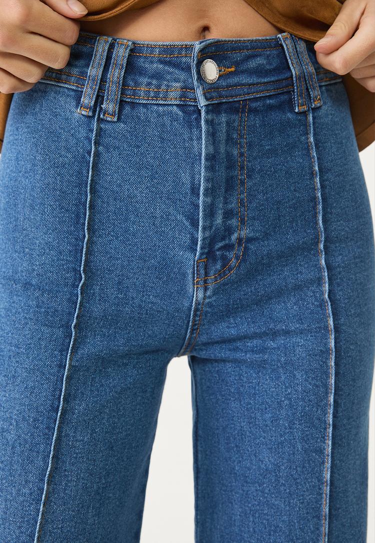jeans minimal costuras