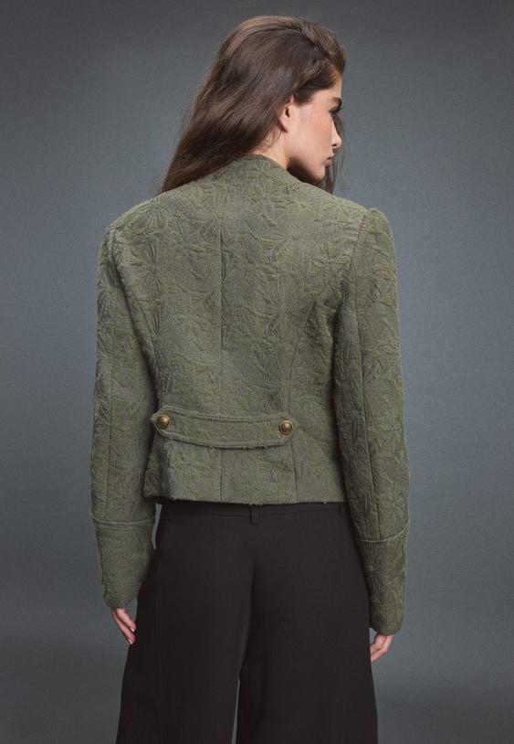 blazer jacquard