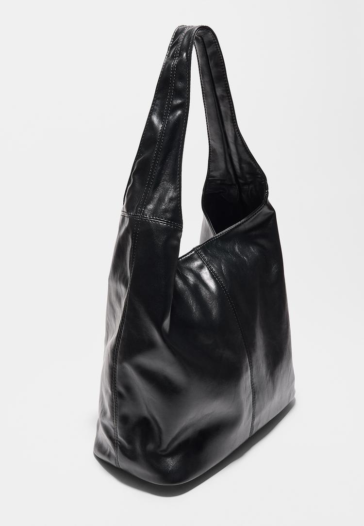 halfmoon bag with zip