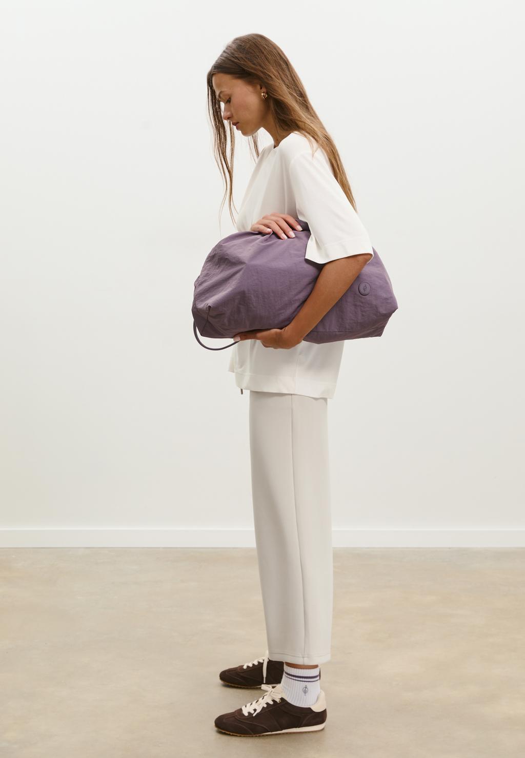 Flowing soft-touch culottes