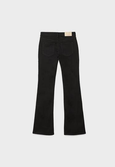 D67 slim fit bootcut jeans — Black 8