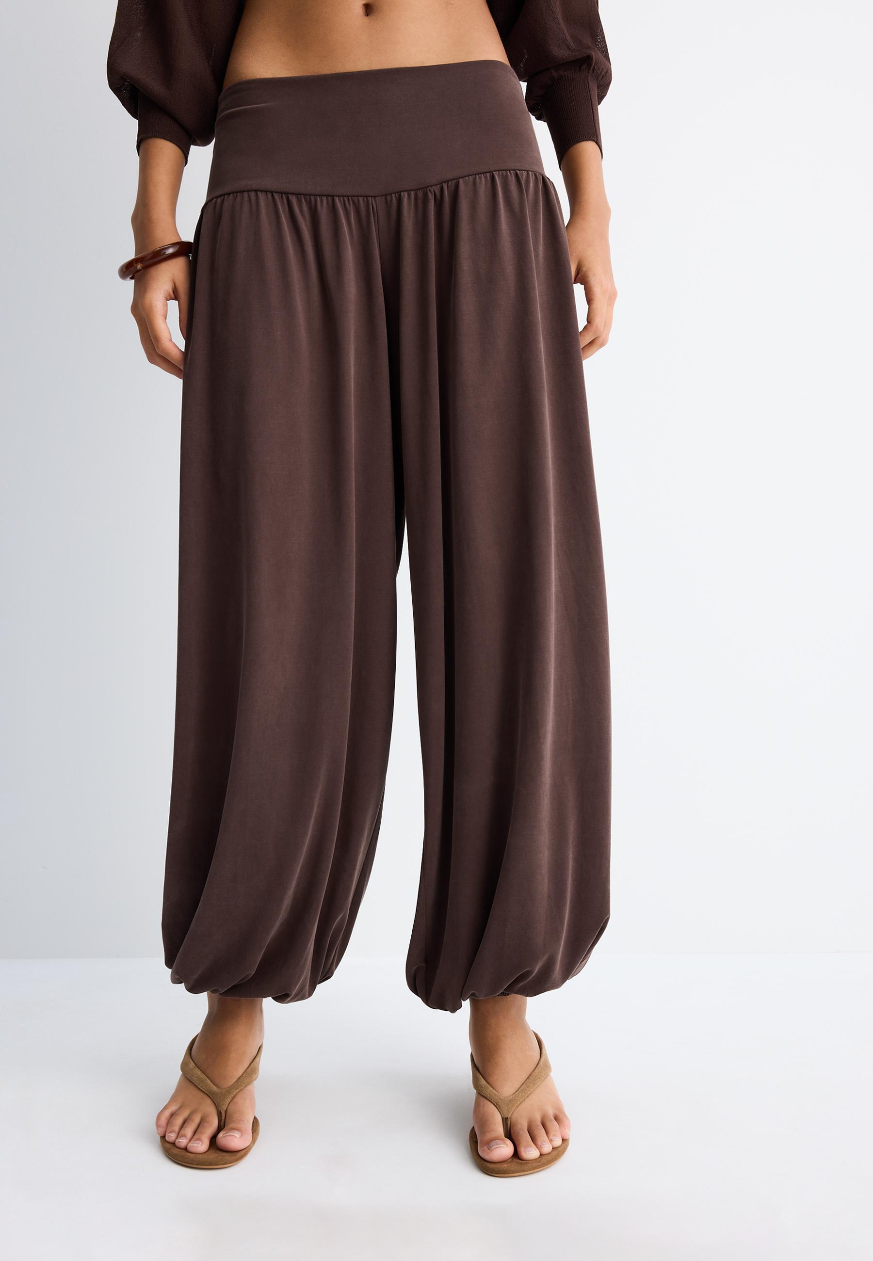 Balon paça şalvar pantolon - Görsel 3