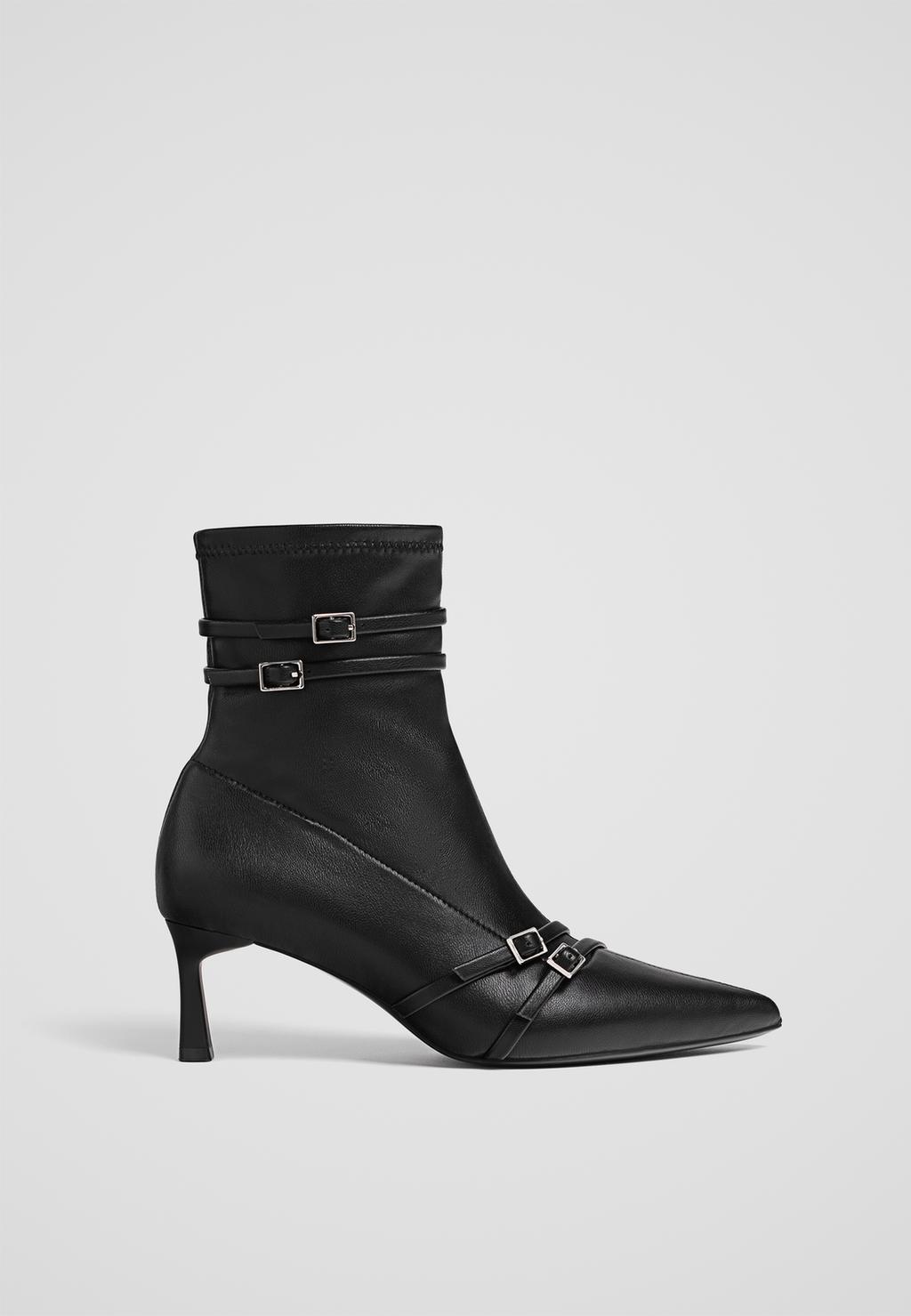 Stiletto heel ankle boots