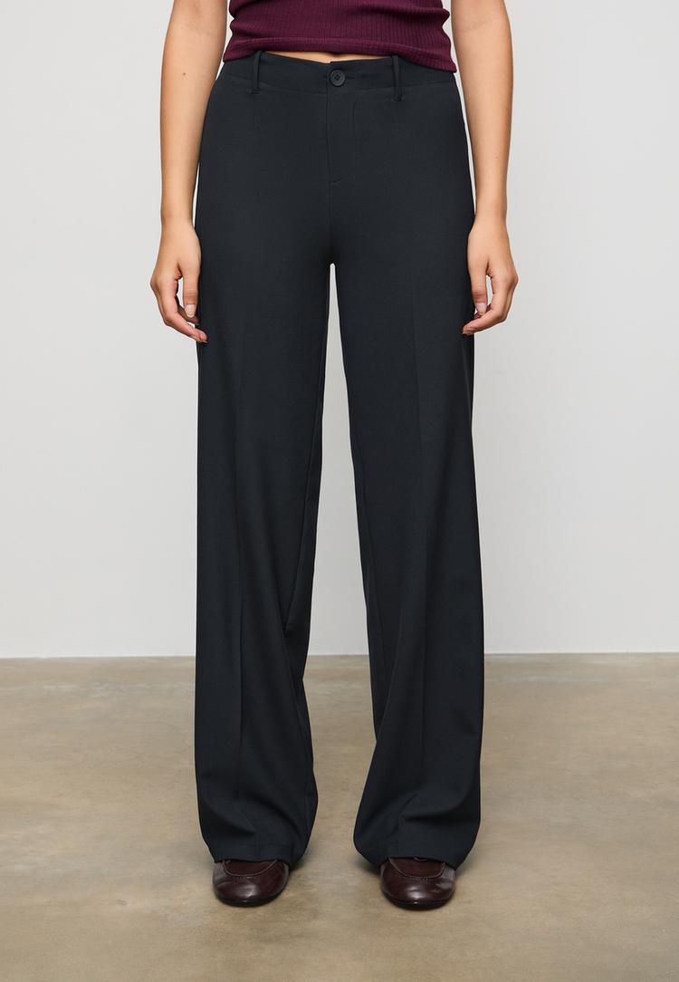 pantalon vestir wide leg