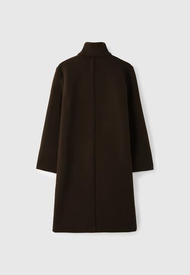 Soft-touch basic coat — Brown 8