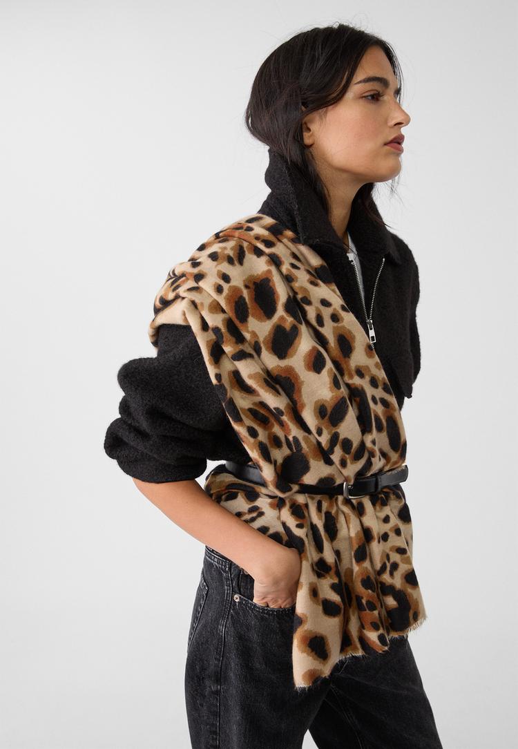bufanda leopardo