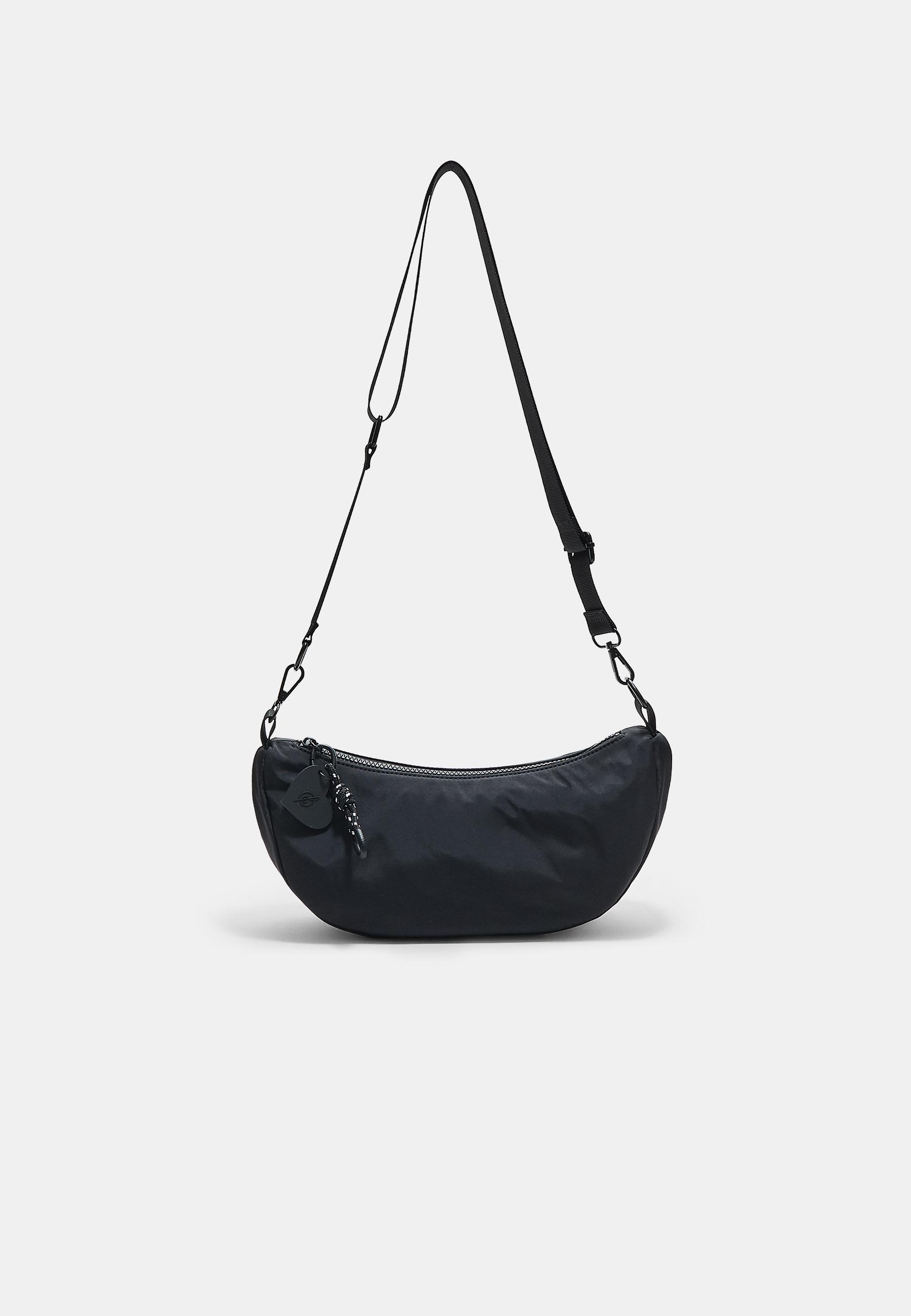 Sac bandoulière tissé lune - Mode femme | Stradivarius France