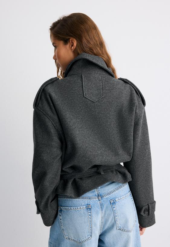 trench oversize morbido