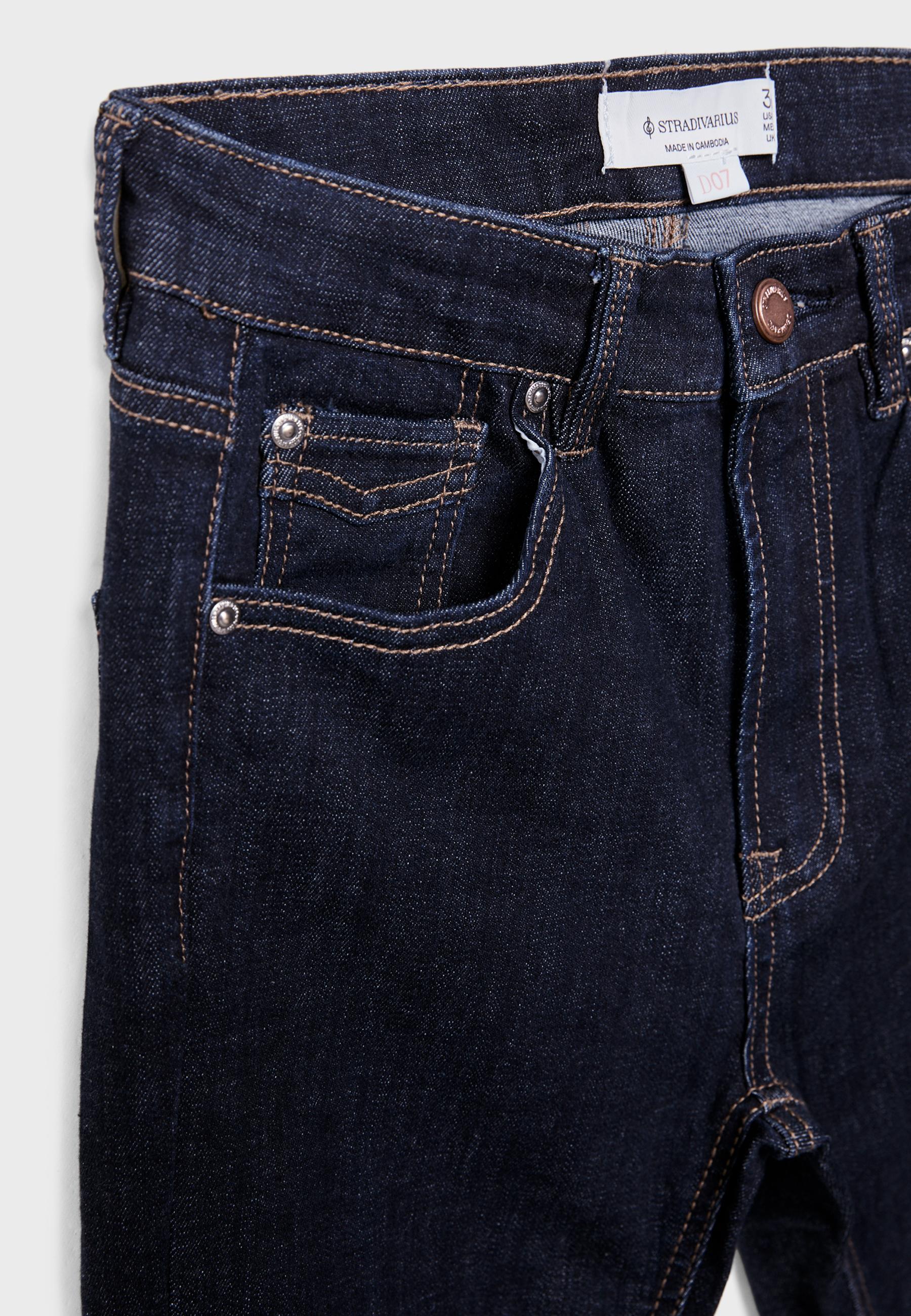D07 normal bel skinny jean - Görsel 9