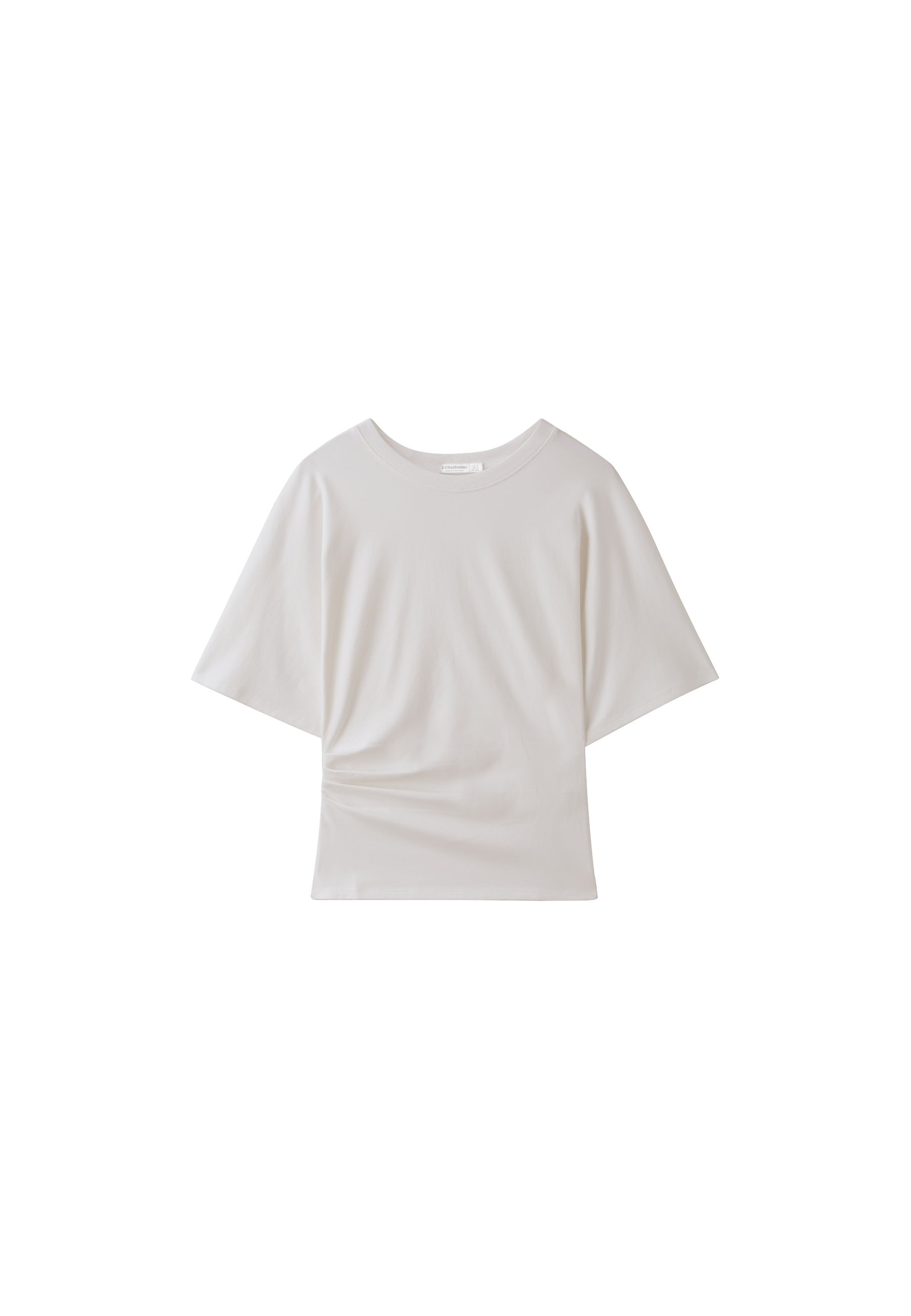 B08 Cap sleeve T-shirt — Stone