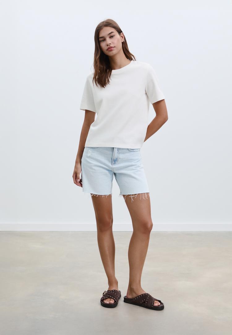 d93 short denim longline