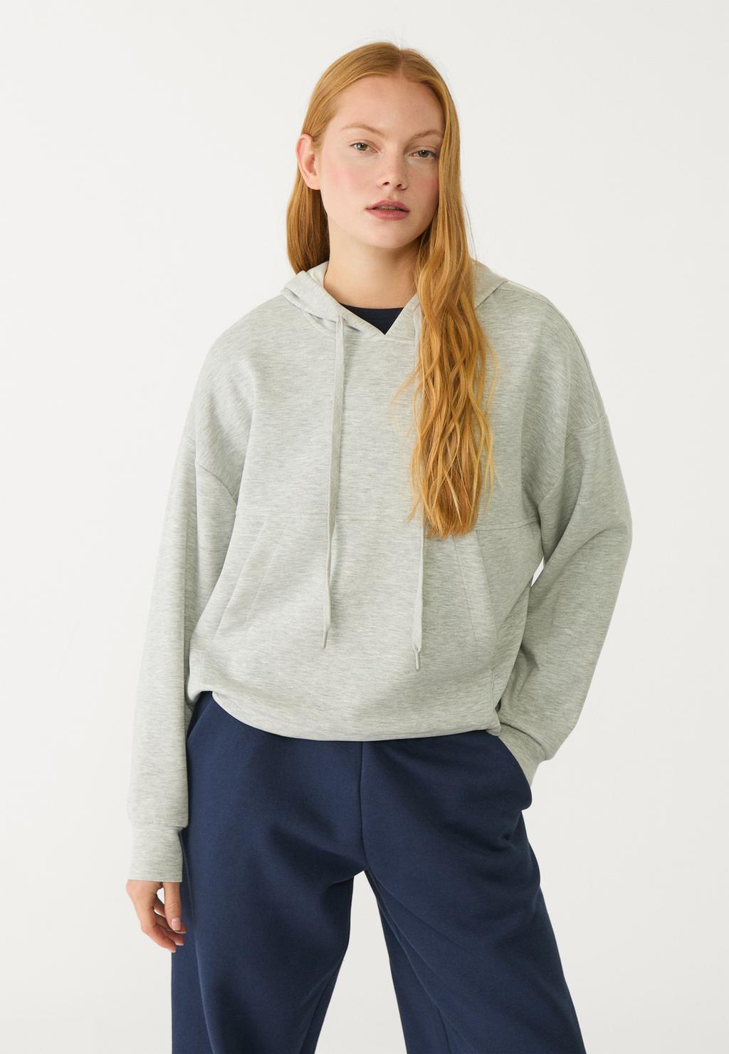 Oversize-Sweatshirt aus weichem Stoff