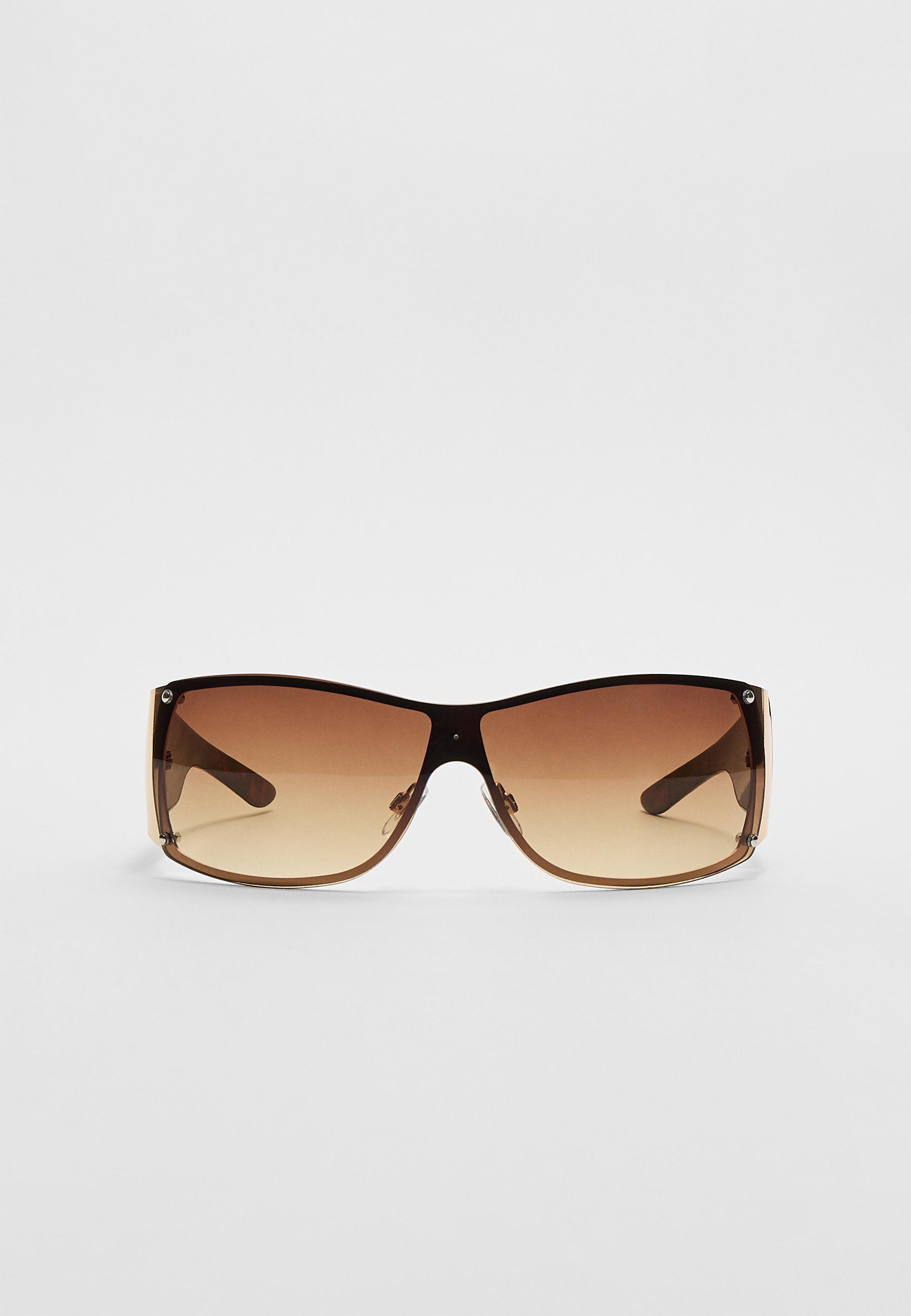 Ombré visor sunglasses