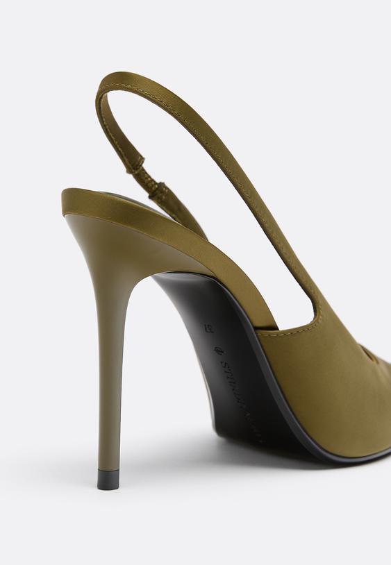 zapatos tacon destalonado