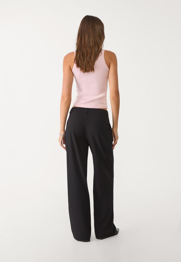 pantalon de vestir recto