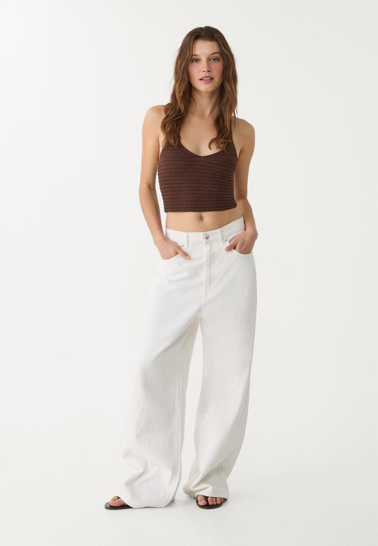top halter crochet