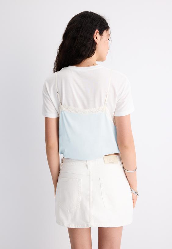 doublelayer camisole tshirt