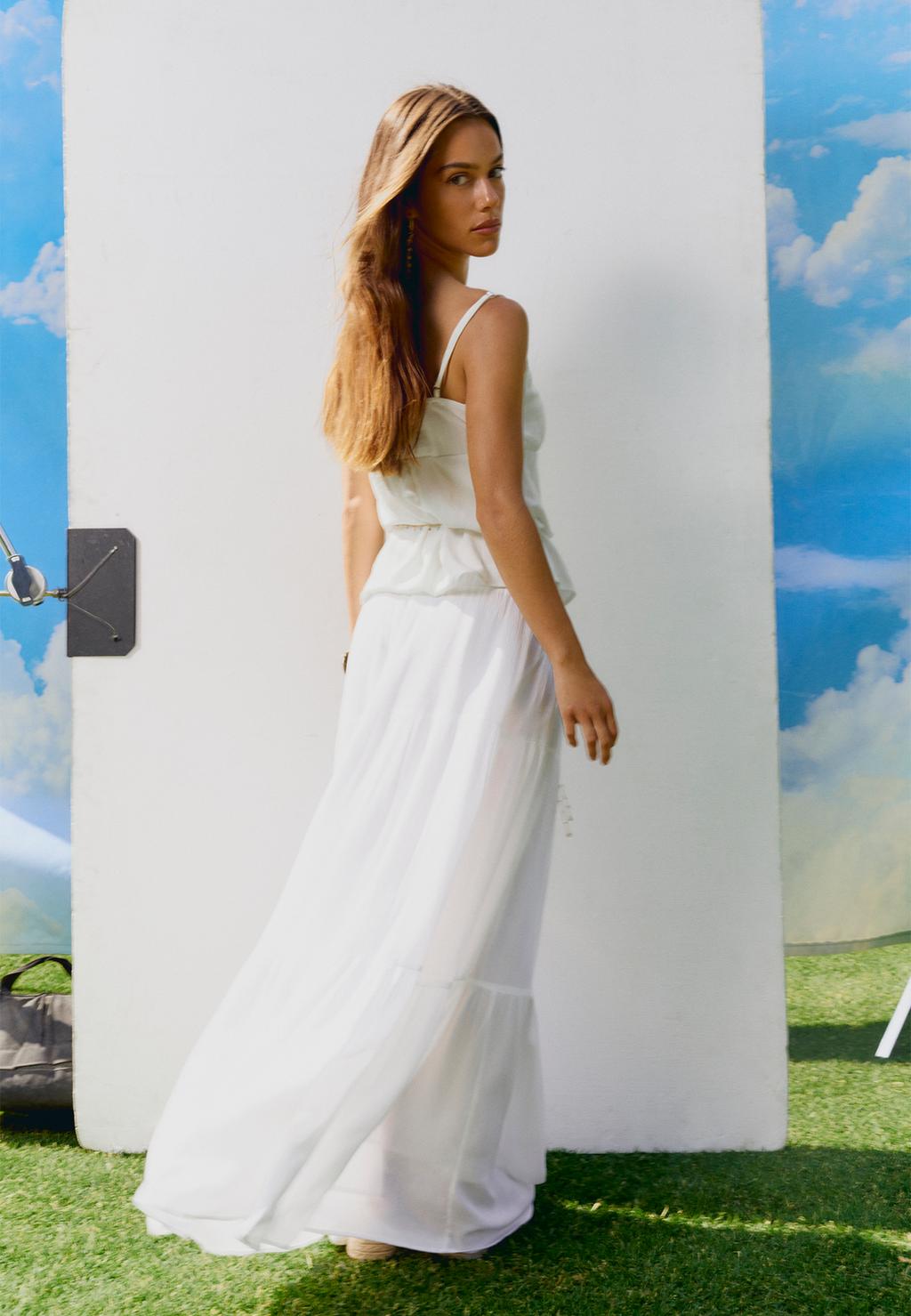 Jupe midi bohème