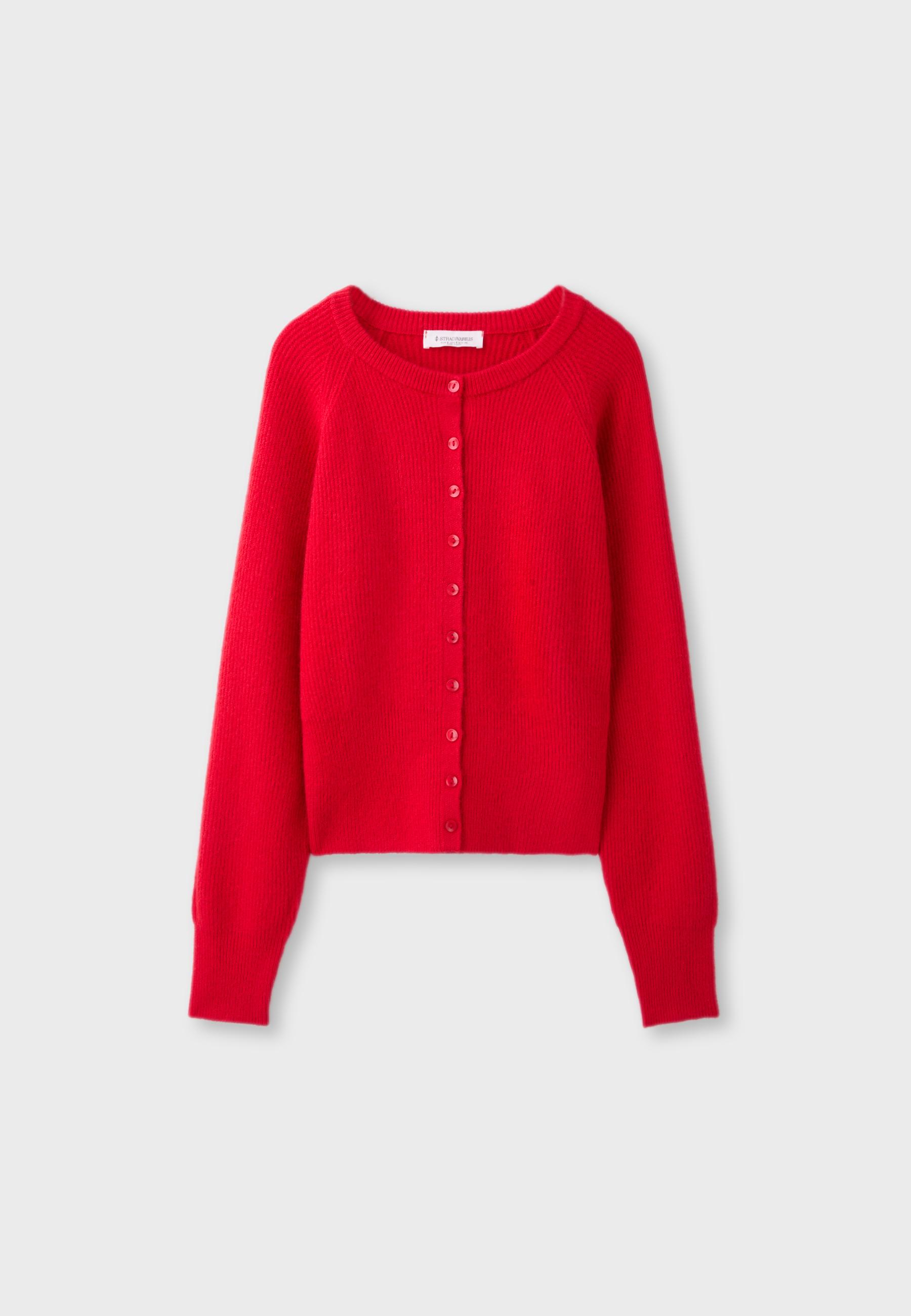 Chaqueta punto manga ranglan