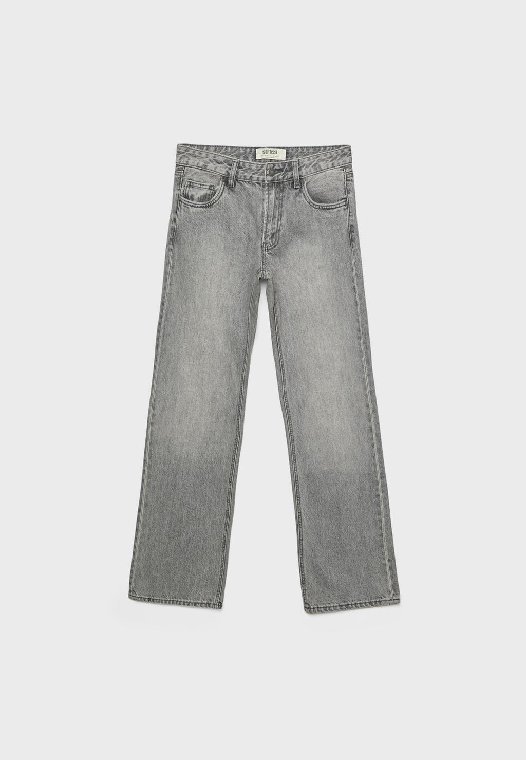 Jeans straight low waist