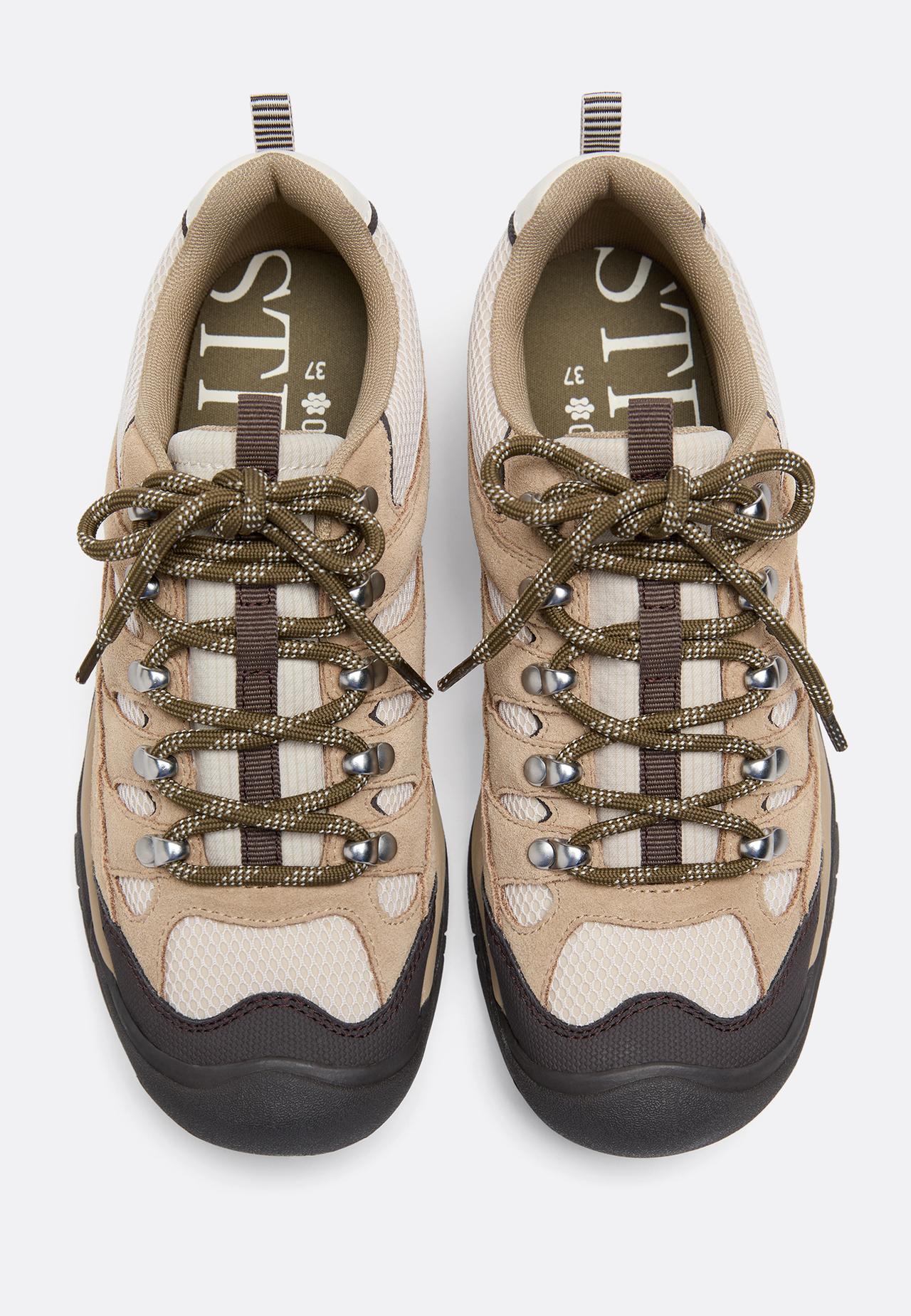 S008 track trainers — BEIGE