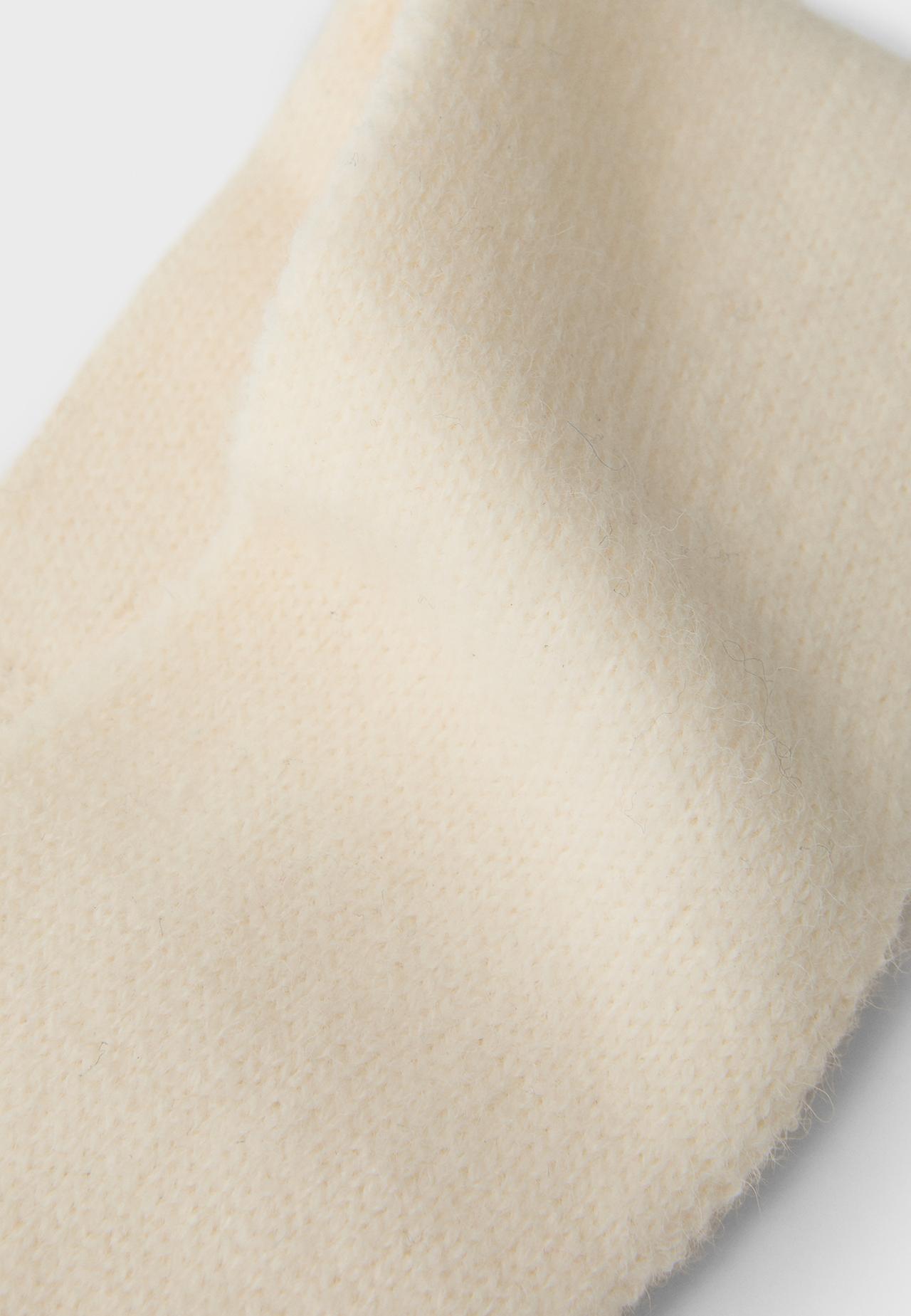 Knit headband — Ecru