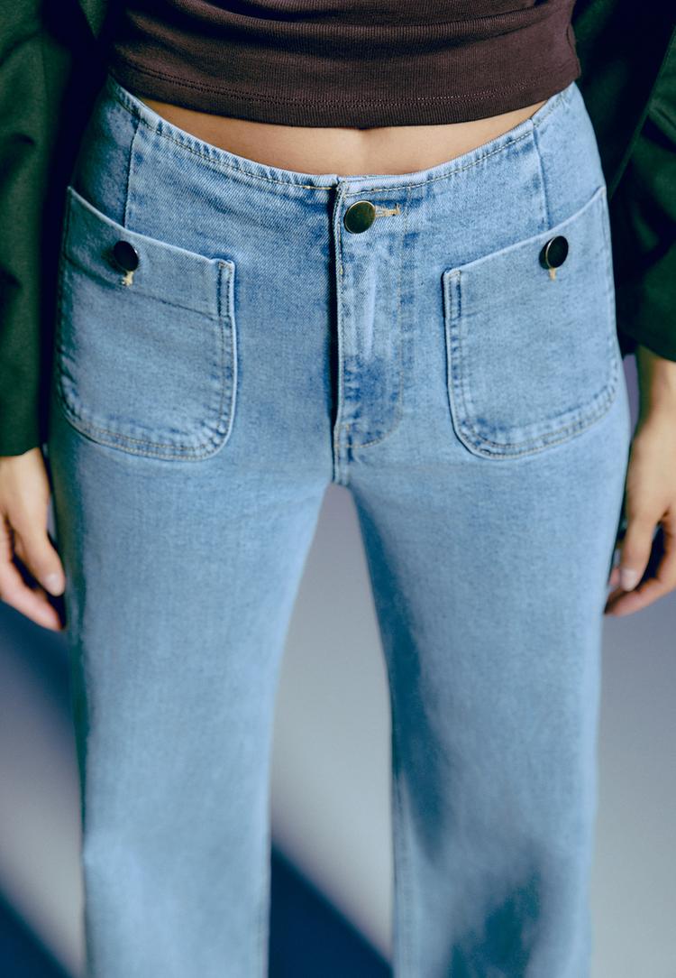 d77 jeans minimal bolsillos