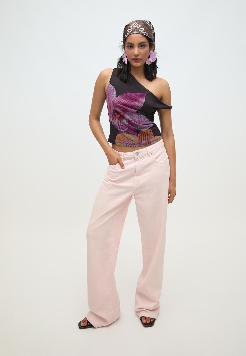 D92 Straight wide-leg jeans