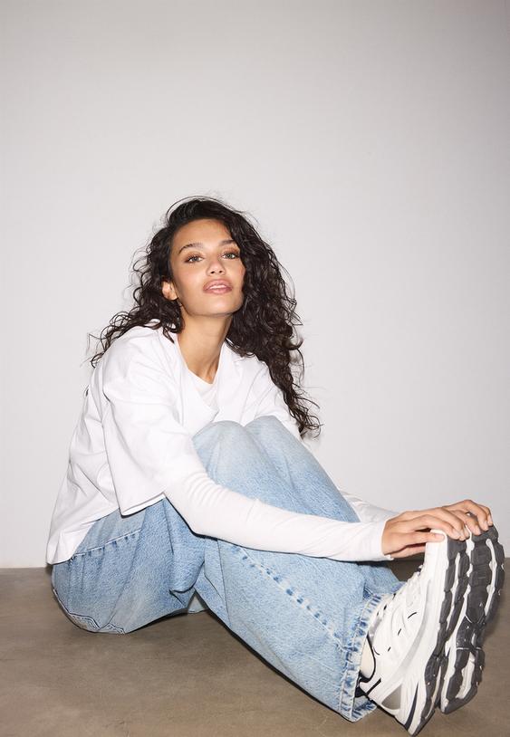 camiseta manga corta oversize