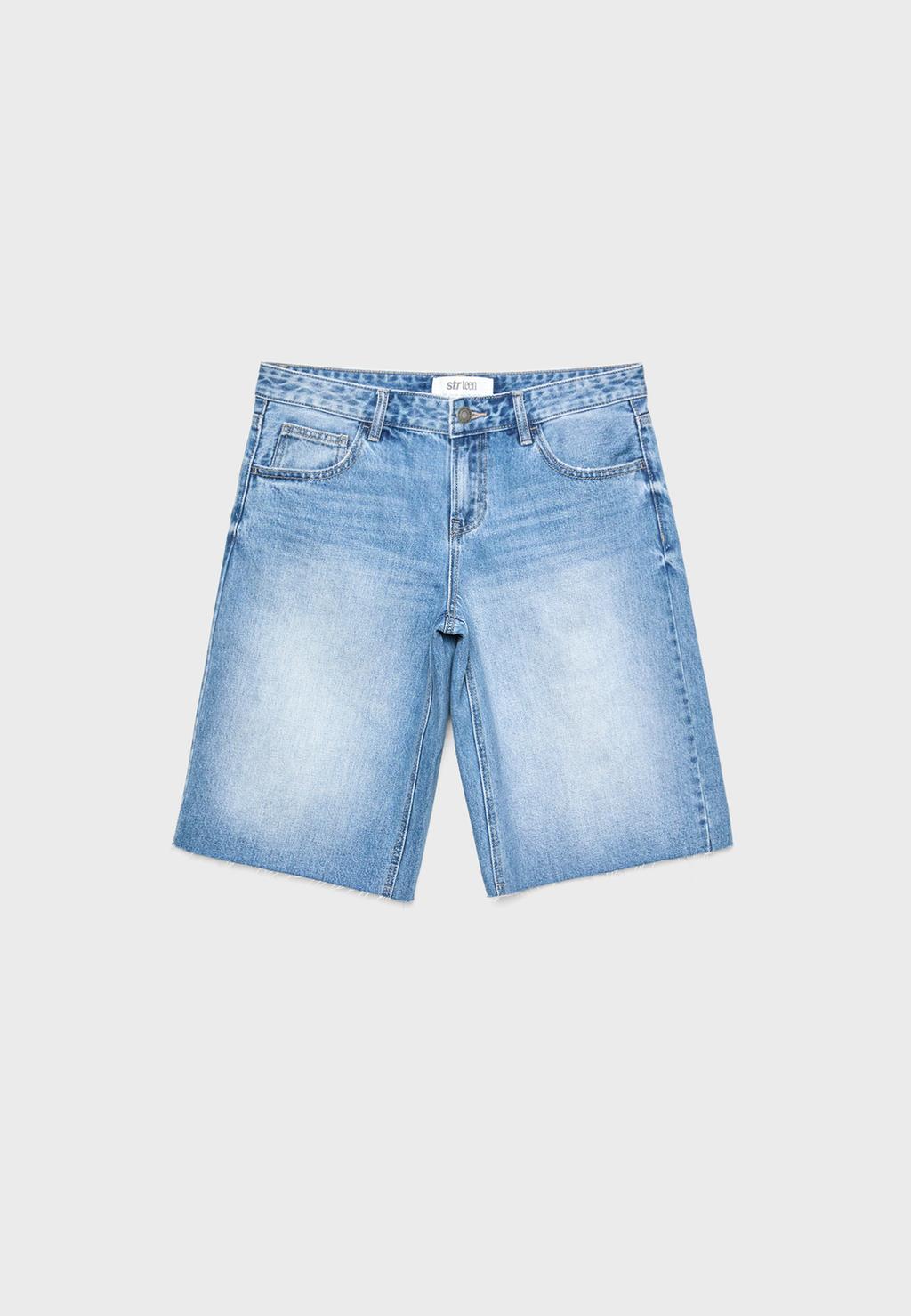 Bermuda denim baggy