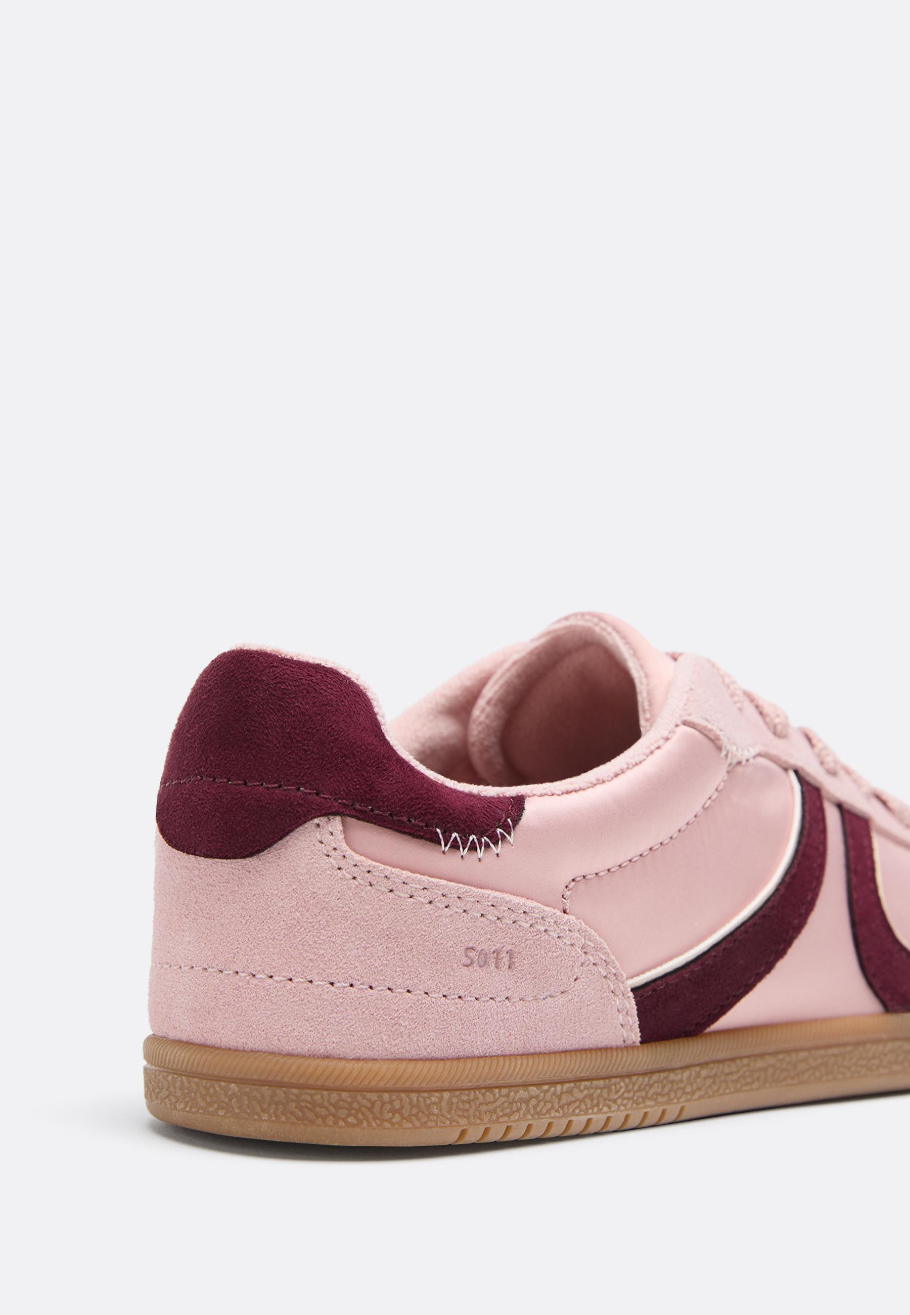 S011 Basic retro trainers — PINK