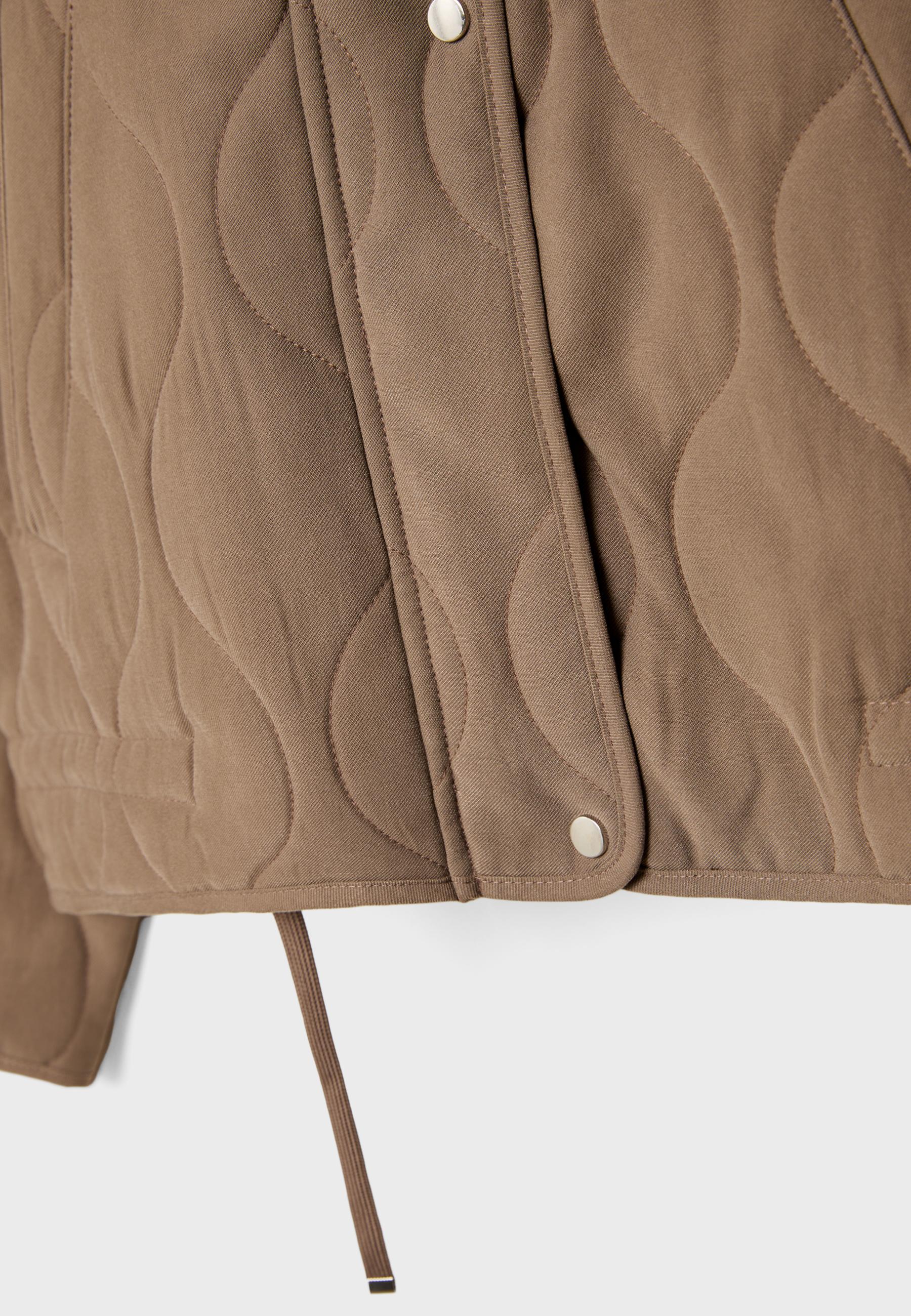 Puffer jacket — Brown